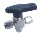 Stainless Steel High Pressure  Double Ferrule Connection Instrument Tee Ball Valve