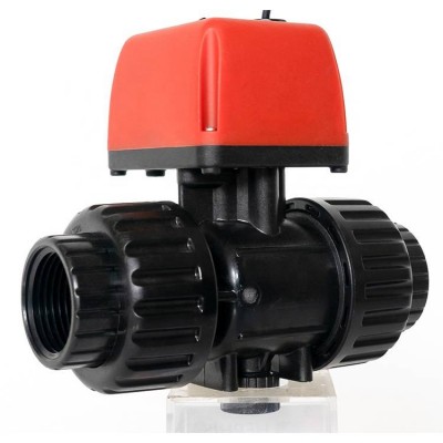 Hephis Best Price Dn15-25 Ac/dc 2 Ways Electric Actuator Ball Valve 12v Electric Valve Electric Ball Valve For Chemical