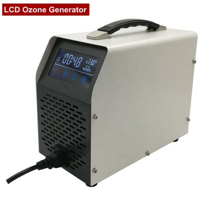 5g/hr HEPHIS LCD Ozone Generator O3 Generator 0-99 hours 99 mins Timer Control Ozone Facial Steamer Faucet Generador Generator